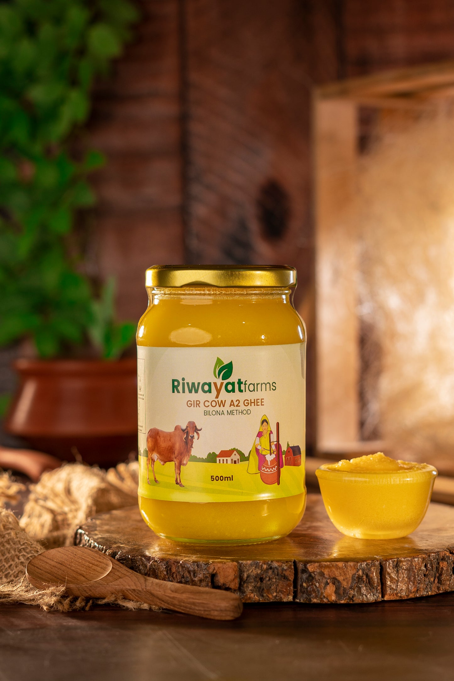 Riwayat Farms Gir Cow A2 Ghee