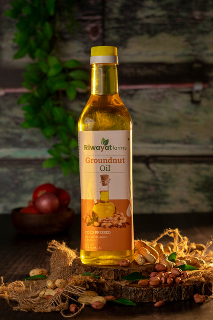 Cold Pressed Groundnut oil